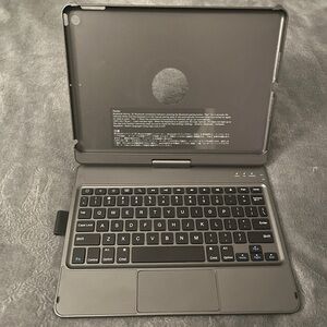 Gray Keyboard Case for iPad generation 9